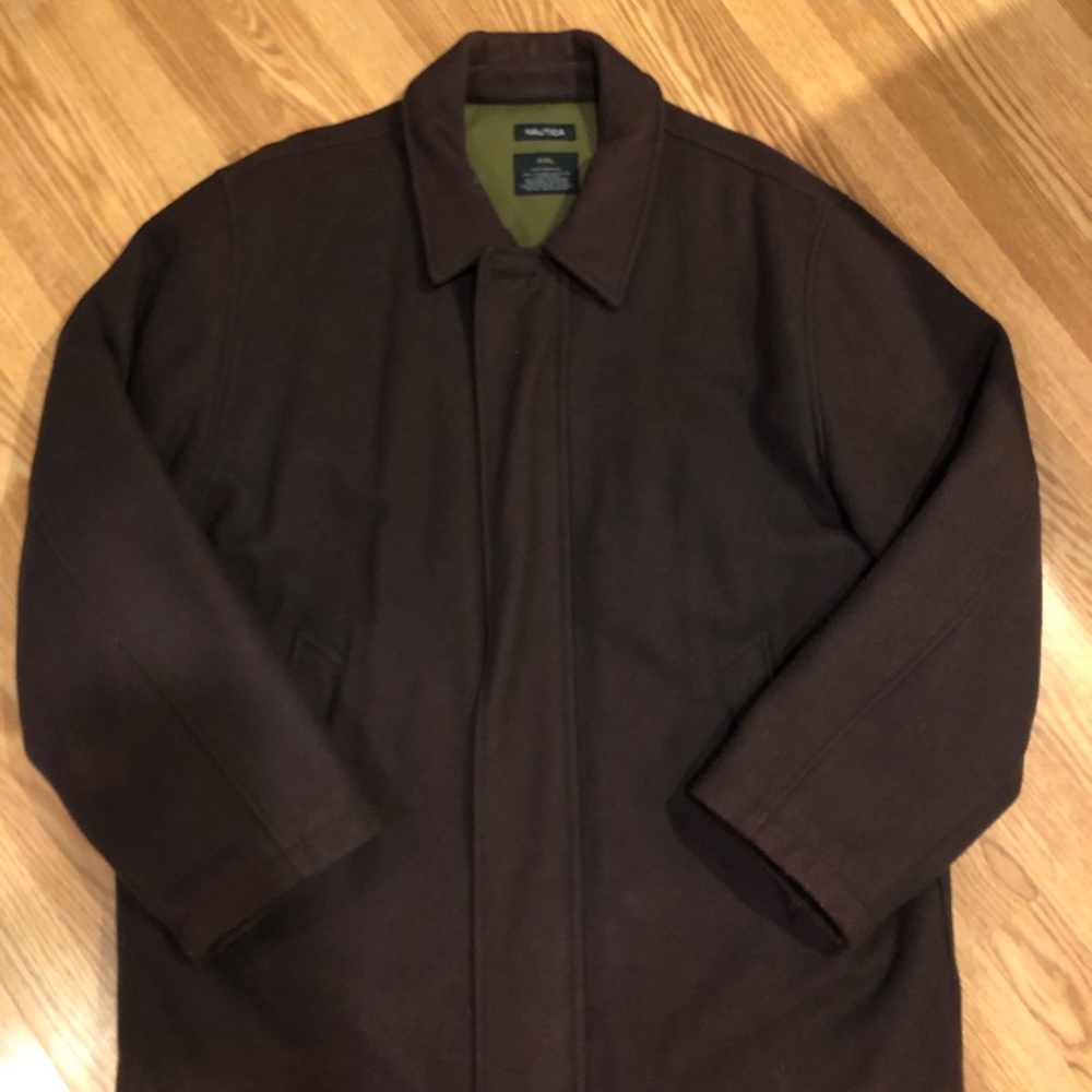 Men’s Nautical wool coat XXL